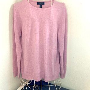 Charter Club Medium 100% Luxury Cashmere Blush Pink